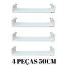 Ver imagem 3 de Prateleiras Decorativa Kit 4 Peças Branco Grande