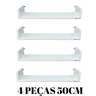 Prateleiras Decorativa Kit 4 Peças Branco Grande - 3