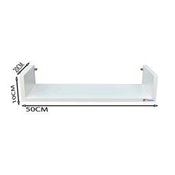 Prateleiras Decorativa Kit 4 Peças Branco Grande - 4