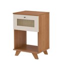 Ver imagem 2 de Mesa de Apoio Trama Cinamomo/off White Artely Cinamomo/off White