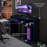 Mesa Gamer e Escritorio para Computador e Notebook Spider:preto/azul - 3