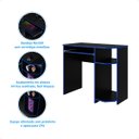 Ver imagem 5 de Mesa Gamer e Escritorio para Computador e Notebook Spider:preto/azul