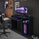 Ver imagem 2 de Mesa Gamer e Escritorio para Computador e Notebook Spider:preto/azul