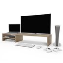Ver imagem 3 de Suporte Para Monitor Stand Home Office Lap 90 cm L03 Amadeirado - Lyam Lyam Decor