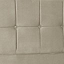 Ver imagem 3 de Cabeceira Solteiro 0,90m Lisboa Suede - Pallazio - Bege