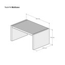 Ver imagem 4 de Organizador de Bancada para Cozinha Carvalho Multiuso