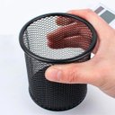 Ver imagem 3 de Porta Lapis Aramado Kit 4 Unidades Organizador Caneta Lapis Regua Treco Escrivaninha Home Office Esc