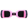 Skate Elétrico Hoverboard 6.5" ROSA Bluetooth e LED Lateral com Bolsa - Bateria Samsung - Smart - 6