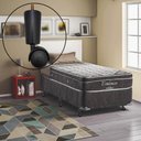 Ver imagem 4 de Conjunto 6 Pe de Cama Box Solteiro Baú Rodizio para Moveis