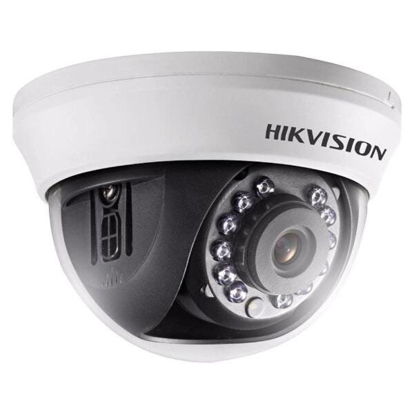 Câmera Dome Hikvision 4.0 Ds-2Ce16C0T-Irmmf 2.8 mm 1Mb 4X1 Plastico