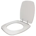 Ver imagem 2 de Tampa de Vaso Almofadada Amarilis Branco para bacia Fiori