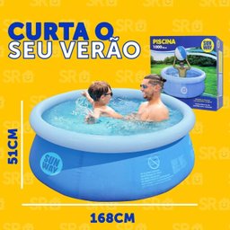 Piscina Inflável 1000 Litros Sunway - 4
