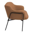 Ver imagem 6 de Sofá Namoradeira 02 Lugares 130cm Jade Base Preto Bouclé Terracota - Nexta Casa