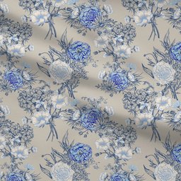 Jogo de Cama Casal 130 Fios Fiori - Cecília (7428-3) - 8