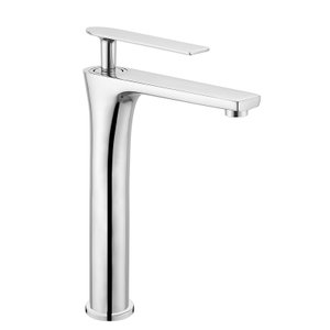 Torneira Banheiro Luxo Monocomando Metal Cromada Prata Acabamento: Premium; Cor: Prata Brilho