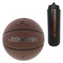 Ver imagem 1 de Kit Bola Basquete Nike Jordan Legacy + Squeeze Automático 1l
