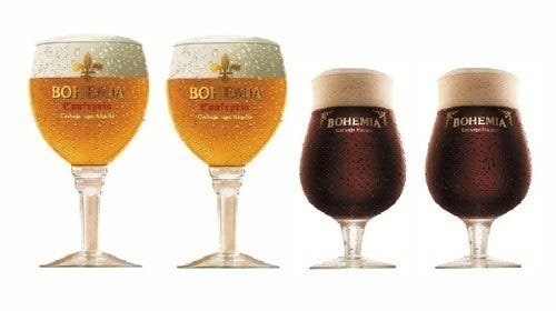 Kit De 4 Taças Cerveja Bohemia Escura Confraria - 1