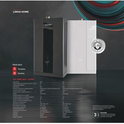 Aquecedor de Água a Gás Komeco Ko 21 Bk Home Preto 21 Litros Digital Bivolt Gás Glp - 5
