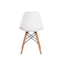 Ver imagem 4 de Cadeira de Jantar Charles Eiffel Eames Dsw Branco Base Madeira
