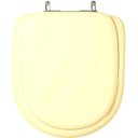 Ver imagem 1 de Assento Sanitário Almofadado Paris Bone (Bege Claro) para Vaso Ideal Standard