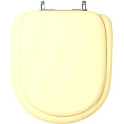 Assento Sanitário Almofadado Paris Bone (Bege Claro) para Vaso Ideal Standard - 1