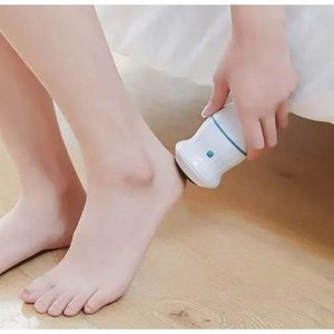 Lixa Lixadeira Esfoliadora para Os Pés Elétrico Recarregável Cabeça Redonda