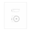 Ver imagem 6 de Pote Redondo Tramontina Freezinox em Aço Inox com Tampa Plástica 14 cm 0,8 L