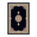 Ver imagem 1 de Tapete Persa Iraniano Azul Escuro Ideal para Sala Quarto e Hall de Entrada 1,00x1,50cm