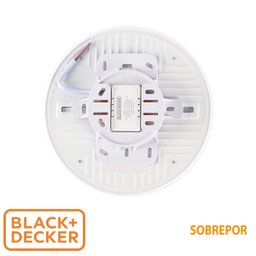 Painel Plafon Led Borda Infinita Black + Decker Redondo 17W Branco Frio - 2