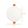 Painel Plafon Led Borda Infinita Black + Decker Redondo 17W Branco Frio - 4