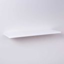 Ver imagem 1 de Prateleira Branca 60 X 25cm Com Suporte Invisivel