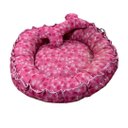 Ver imagem 2 de Cama Boia Regulável Para Cachorros E Gatos - Rosa.