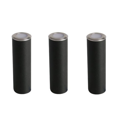 3 Mini Embutido de Chao Led 0,5W Branco Quente 3000k Acl53