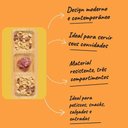 Ver imagem 4 de 8 Petisqueiras Bambu 25x10cm Eventos Bar Restaurantes 3 Divi