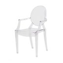 Ver imagem 2 de Kit 3 Cadeiras Louis Sofia Ghost Transparente