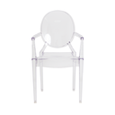 Ver imagem 3 de Kit 2 Cadeiras Louis Sofia Ghost Transparente
