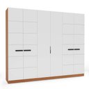 Ver imagem 4 de Guarda Roupa Casal 242,1cm com 6 Portas e 4 Gavetas 240843 Lisboa Politorno Móveis