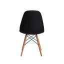 Ver imagem 5 de Kit 2 Cadeiras Charles Eames Eiffel Botone Base Madeira Preta