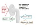 Ver imagem 4 de Adaptador Amanco Duplo Reto para 2 Máq. Lavar Esgoto 40 e 50 - 350725K140