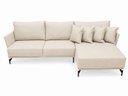Ver imagem 3 de Sofá Ibiza Linho Off 2.40m Chaise Lado Direito ou Esquerdo – Design Moderno e Conforto Premium