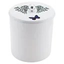 Ver imagem 3 de Tampa de Vaso Sanitário e Lixeira Decorado Borboleta Azul