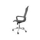 Ver imagem 7 de Cadeira de Escritório Ergonômica Confortável Presidente Suporta até 120kg Stripes Esteirinha Preta