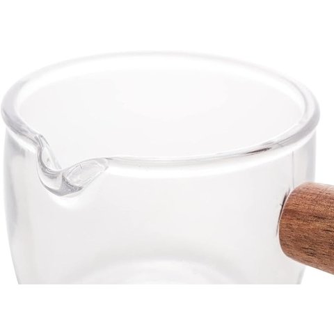 Molheira de Vidro com Cabo de Bambu 50ml - Lyor