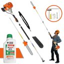 Ver imagem 1 de Motopodador com Óleo Stihl Vp3300l Vulcan 33cc 1,3hp 10.000rpm Sabre 12'' C/ Extensor