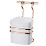 Conjunto Rosé Gold Suporte Aéreo para Lixeira e Esponja - 2