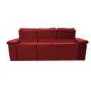 Ver imagem 5 de Sofa Itália 2,00 Mts Retrátil e Reclinavel Tecido Suede Vermelho - Cama InBox