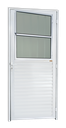 Ver imagem 1 de Porta de Sala Alumínio 86 Esq V.Boreal Branco Brimak
