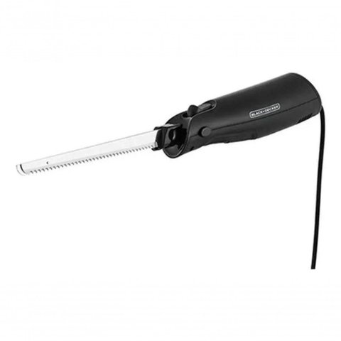 Faca Elétrica FEL150 com Lâminas em Aço Inox Removíveis 120W Preto Black + Decker