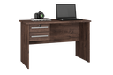 Ver imagem 1 de Escrivaninha Mesa para Computador Byte 2 Gavetas com Chave Valdemoveis Castanho
