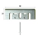 Ver imagem 2 de Faca Plaina Makita Calçada com Widea 82x29x3mm Indfema